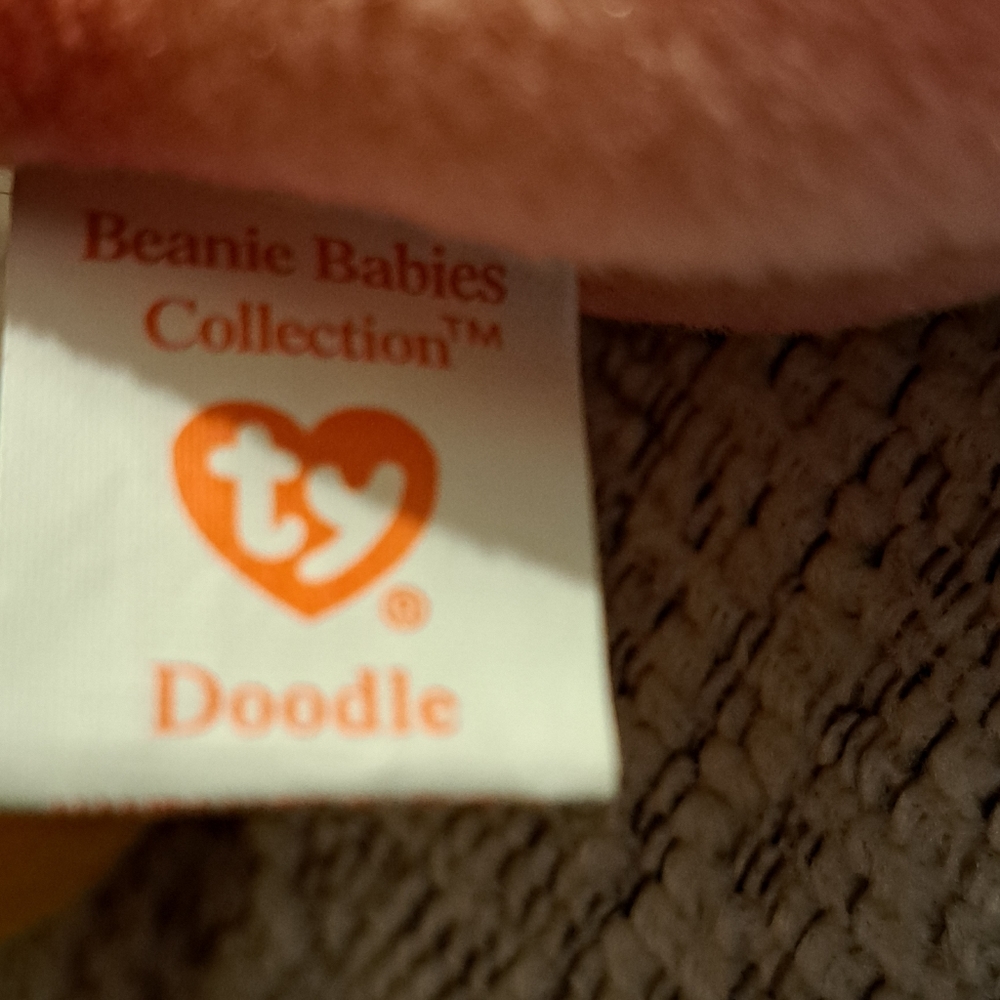 TY DOODLE PVC PELLETS 1996 - Picture 9 of 9
